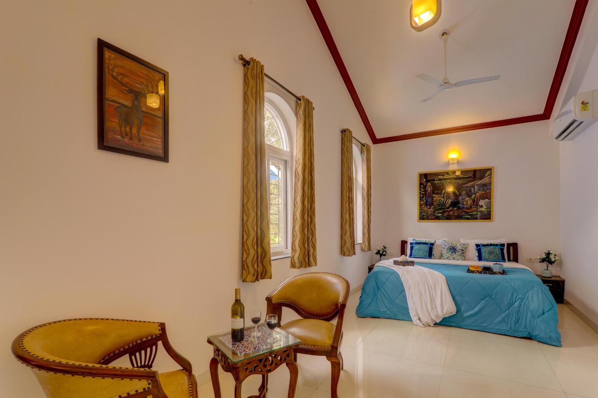 9BHK Villa for Big Groups, Private Pool-WiFi-Cartaker-Parking, North Goa Baga Esterno foto