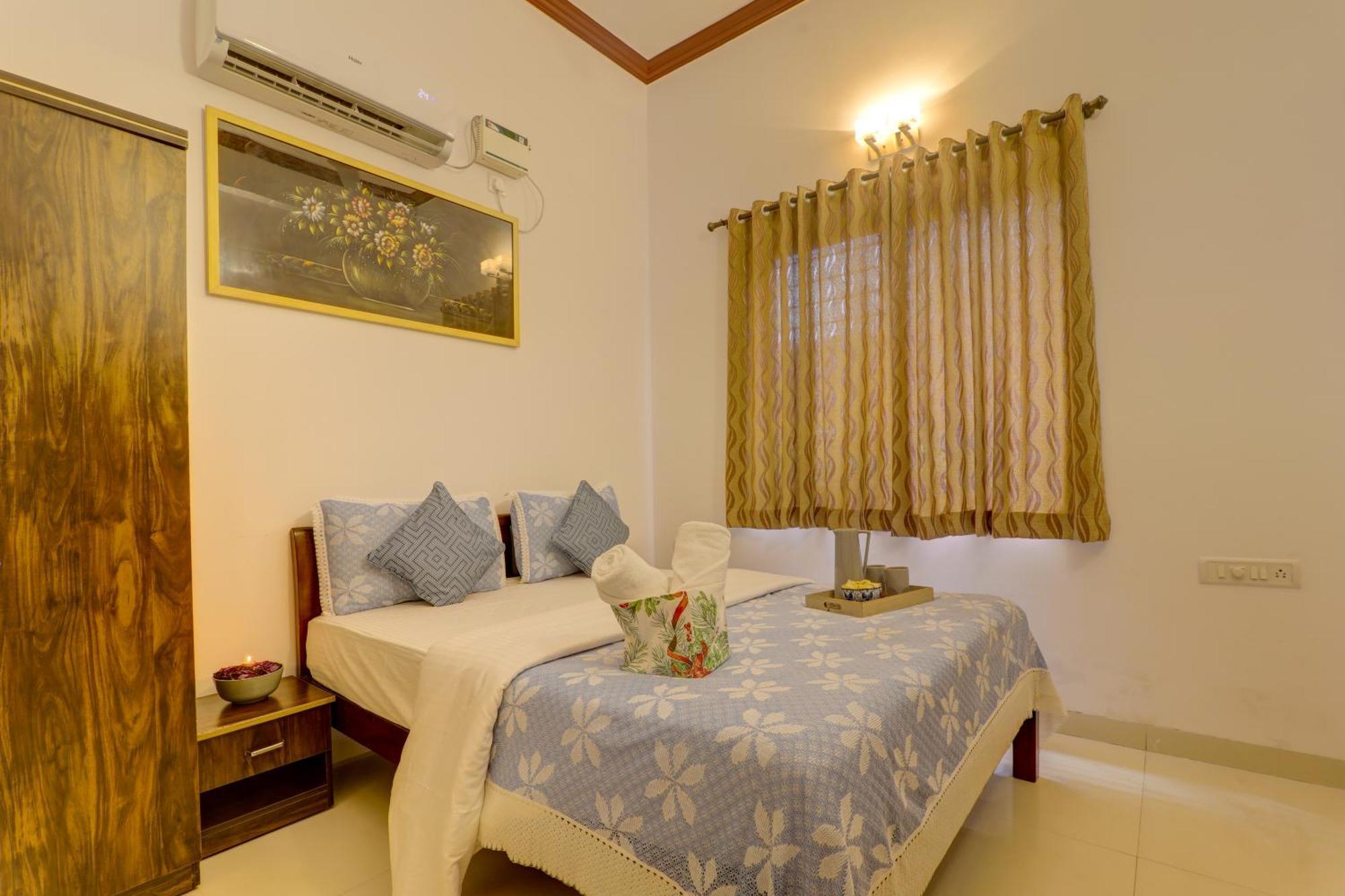 9BHK Villa for Big Groups, Private Pool-WiFi-Cartaker-Parking, North Goa Baga Esterno foto