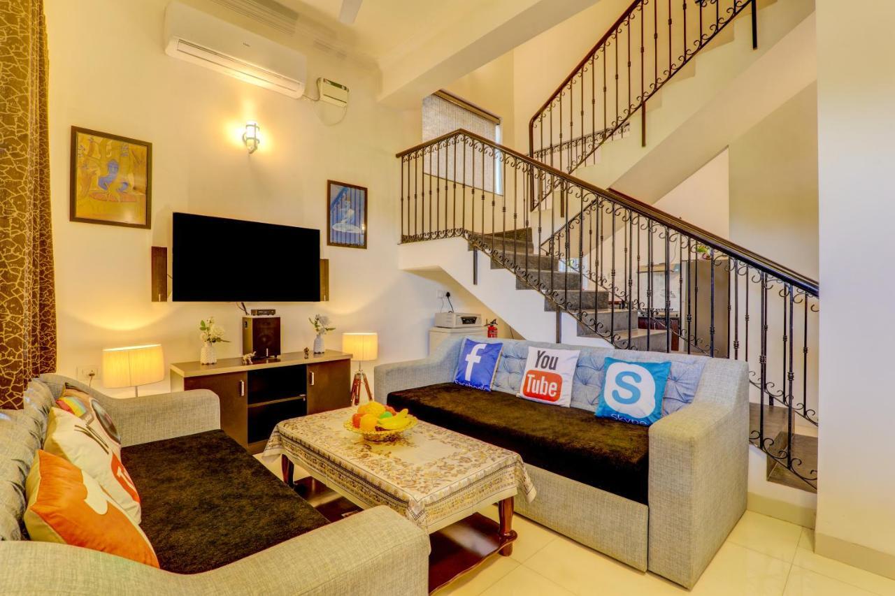 9BHK Villa for Big Groups, Private Pool-WiFi-Cartaker-Parking, North Goa Baga Esterno foto